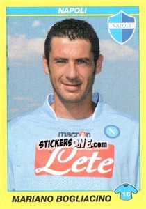 Cromo MARIANO BOGLIACINO - Calciatori 2009-2010 - Panini