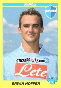 Sticker ERWIN HOFFER - Calciatori 2009-2010 - Panini