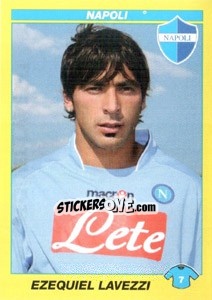 Sticker EZEQUIEL LAVEZZI - Calciatori 2009-2010 n. 333 - Panini