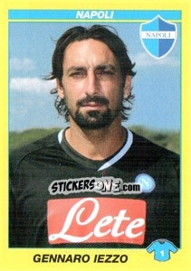 Sticker GENNARO IEZZO - Calciatori 2009-2010 - Panini