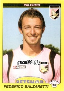 Sticker FEDERICO BALZARETTI - Calciatori 2009-2010 - Panini