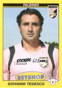 Sticker GIOVANNI TEDESCO - Calciatori 2009-2010 n. 348 - Panini