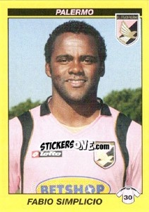 Sticker FABIO SIMPLICIO - Calciatori 2009-2010 n. 353 - Panini