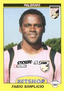 Cromo FABIO SIMPLICIO - Calciatori 2009-2010 - Panini