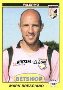 Sticker MARK BRESCIANO - Calciatori 2009-2010 n. 354 - Panini