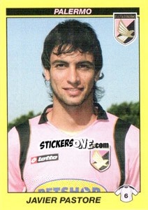 Sticker JAVIER PASTORE - Calciatori 2009-2010 n. 355 - Panini