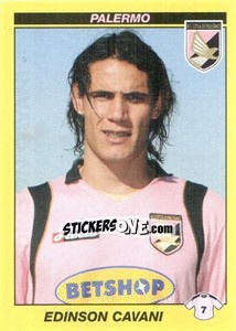 Sticker EDINSON CAVANI - Calciatori 2009-2010 n. 358 - Panini