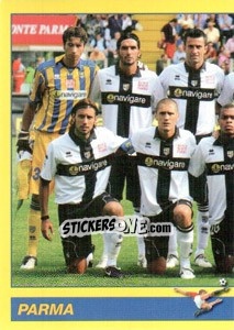 Sticker SQUADRA/1 (Parma) - Calciatori 2009-2010 - Panini