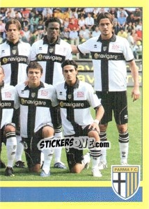 Sticker SQUADRA/2 (Parma) - Calciatori 2009-2010 - Panini
