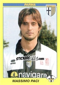 Sticker MASSIMO PACI - Calciatori 2009-2010 n. 368 - Panini