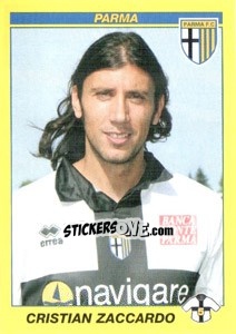 Cromo CRISTIAN ZACCARDO - Calciatori 2009-2010 - Panini