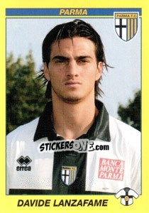 Sticker DAVIDE LANZAFAME - Calciatori 2009-2010 - Panini