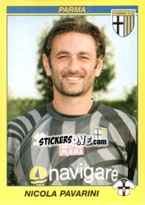 Sticker NICOLA PAVARINI - Calciatori 2009-2010 n. 384 - Panini