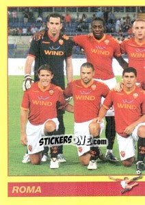 Sticker SQUADRA/1 (Roma) - Calciatori 2009-2010 n. 386 - Panini