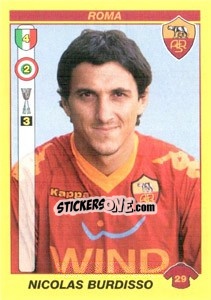 Sticker NICOLAS BURDISSO - Calciatori 2009-2010 - Panini