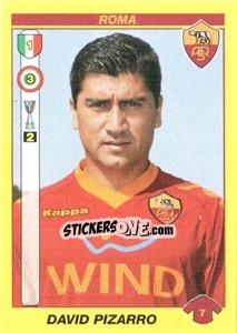 Sticker DAVID PIZARRO - Calciatori 2009-2010 n. 398 - Panini