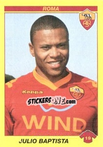Sticker JULIO BAPTISTA - Calciatori 2009-2010 n. 404 - Panini
