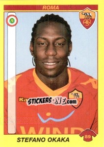 Sticker STEFANO OKAKA - Calciatori 2009-2010 n. 407 - Panini