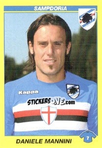 Sticker DANIELE MANNINI - Calciatori 2009-2010 - Panini