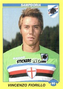 Figurina VINCENZO FIORILLO - Calciatori 2009-2010 - Panini