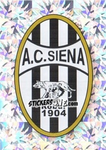 Sticker SCUDETTO (Siena) - Calciatori 2009-2010 n. 433 - Panini