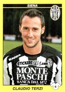 Sticker CLAUDIO TERZI - Calciatori 2009-2010 n. 439 - Panini
