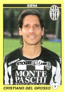 Cromo CRISTIANO DEL GROSSO - Calciatori 2009-2010 - Panini