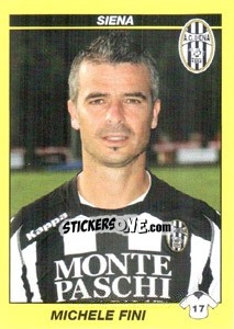 Sticker MICHELE FINI - Calciatori 2009-2010 - Panini