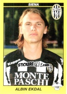 Figurina ALBIN EKDAL - Calciatori 2009-2010 - Panini