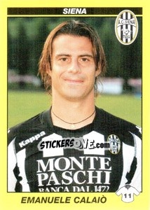 Cromo EMANUELE CALAIò - Calciatori 2009-2010 - Panini