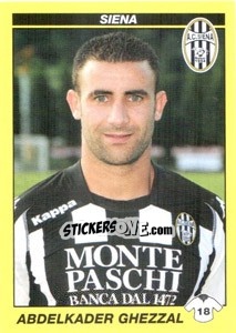 Sticker ABDELKADER GHEZZAL - Calciatori 2009-2010 n. 453 - Panini
