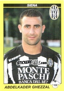 Figurina ABDELKADER GHEZZAL - Calciatori 2009-2010 - Panini