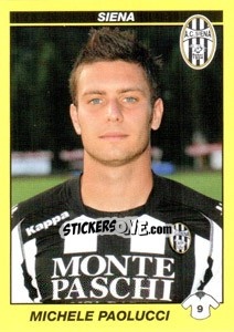 Sticker MICHELE PAOLUCCI - Calciatori 2009-2010 - Panini