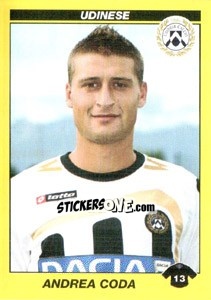 Sticker ANDREA CODA - Calciatori 2009-2010 n. 465 - Panini