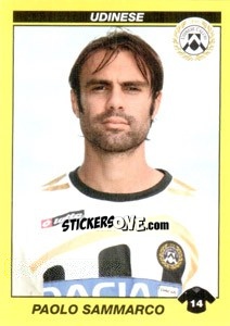 Figurina PAOLO SAMMARCO - Calciatori 2009-2010 - Panini