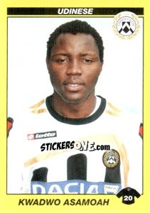 Sticker KWADWO ASAMOAH - Calciatori 2009-2010 n. 472 - Panini
