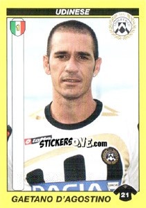 Sticker GAETANO D'AGOSTINO - Calciatori 2009-2010 n. 473 - Panini