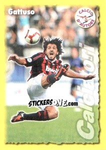 Sticker Gattuso - Calciatori 2009-2010 n. 488 - Panini