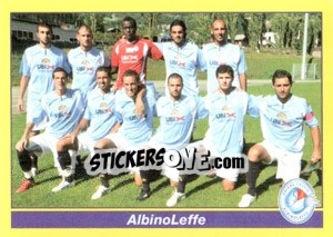 Figurina SQUADRA (AlbinoLeffe) - Calciatori 2009-2010 - Panini