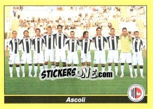 Sticker SQUADRA (Ascoli) - Calciatori 2009-2010 - Panini