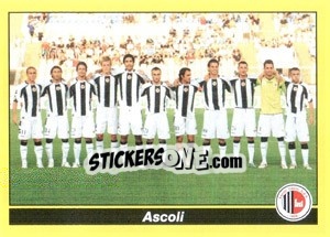 Figurina SQUADRA (Ascoli) - Calciatori 2009-2010 - Panini