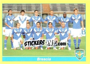 Figurina SQUADRA (Brescia) - Calciatori 2009-2010 - Panini