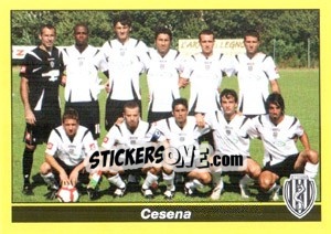 Sticker SQUADRA (Cesena) - Calciatori 2009-2010 - Panini