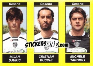 Sticker MILAN DJURIC / CRISTIAN BUCCHI / MICHELE TARDIOLI