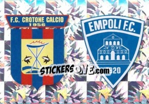 Sticker SCUDETTO (Crotone - Empoli) - Calciatori 2009-2010 n. 538 - Panini