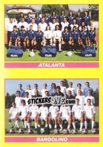 Sticker Atalanta (F) - Bardolino (F) - Calciatori 2009-2010 n. 699 - Panini