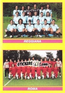 Sticker Reggiana (F) - Roma (F) - Calciatori 2009-2010 - Panini