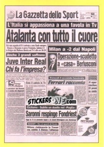 Sticker ATALANTA : 20 aprile 1988