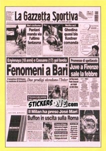 Sticker BARI : 19 dicembre 1999 - Calciatori 2009-2010 n. 706 - Panini