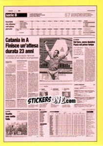 Sticker CATANIA : 29 maggio 2006 - Calciatori 2009-2010 n. 709 - Panini